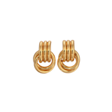 Mini Knot Earring Gold