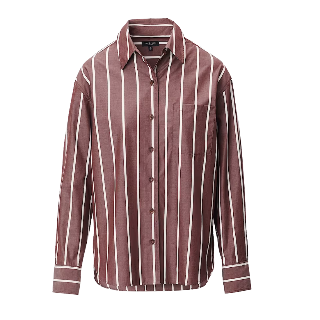 Connie Shirt Stripe Brown