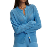 Pembroke Knit Cardigan Azure Blue