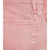 Phoebe Drawstring Jeans Wide Leg Raspberry