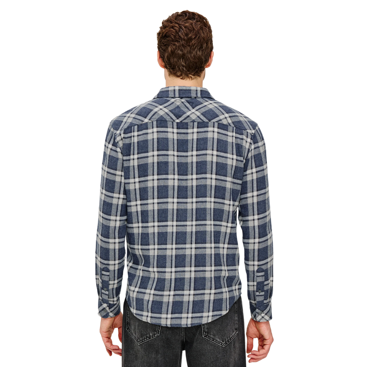 Lennox Shirt - Nocturne Shimmer