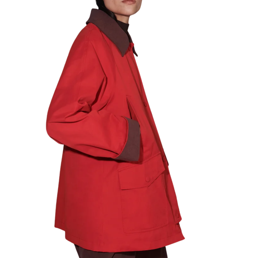 Rylan Jacket Washed Red