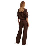 Wide Leg Pant 28' Coffee Bean