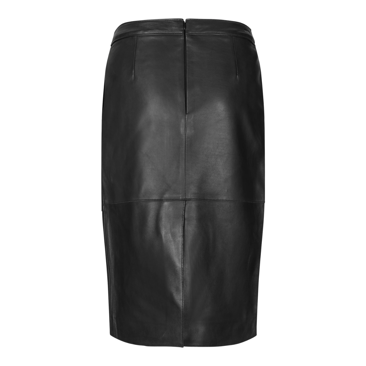 Aluna Leather Skirt Black