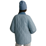 Serina Reversible Quilt Jacket Blue
