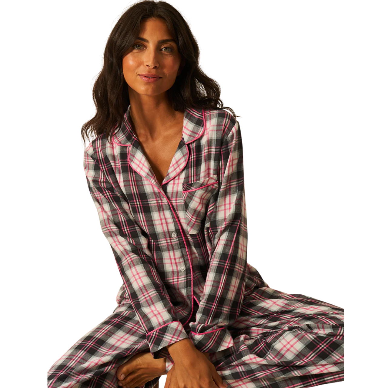 Ecovero Pyjama Top - No Grey Days