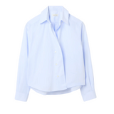 Cropped Shirt Light Blue