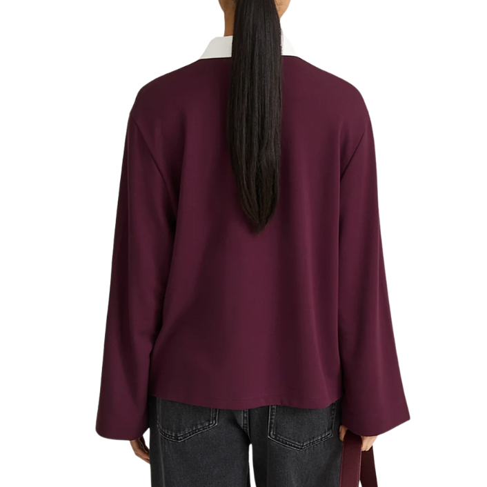 Janelle Top Bordeaux