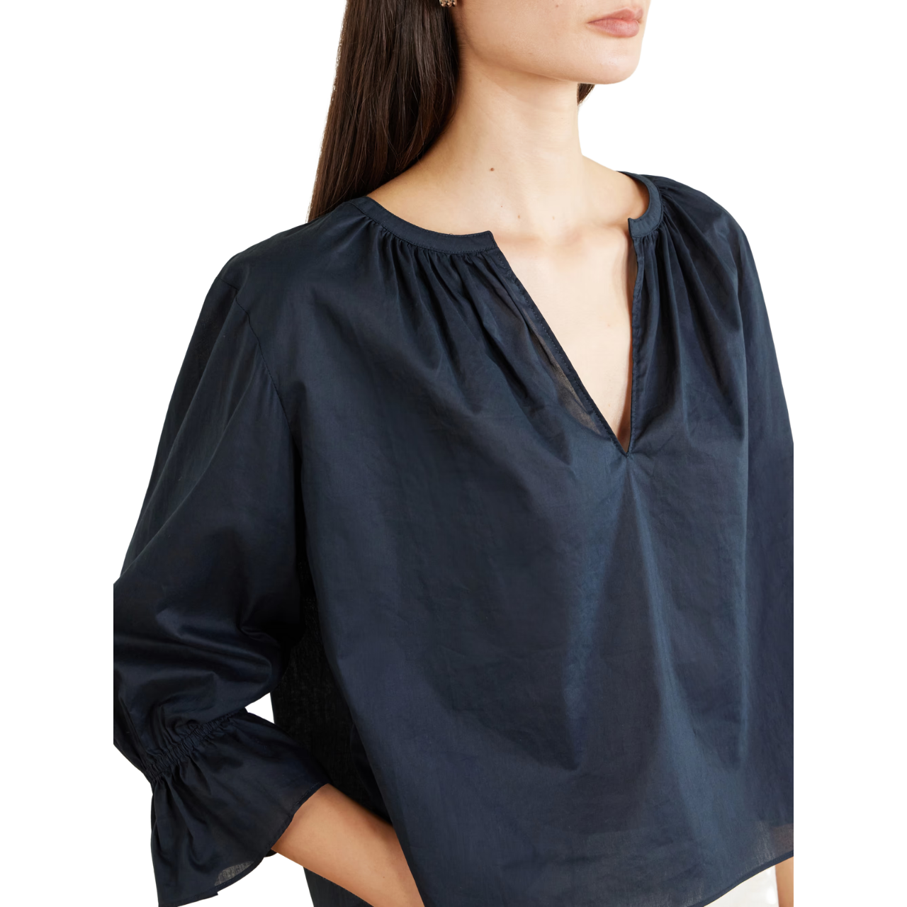 The Poet Blouse Navy