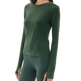 Airweight Lite LS Tee Military