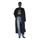 Miles Sweatshirt Chenille Signature Black