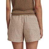 Darina Shorts 4 Birch Taupe Stripe