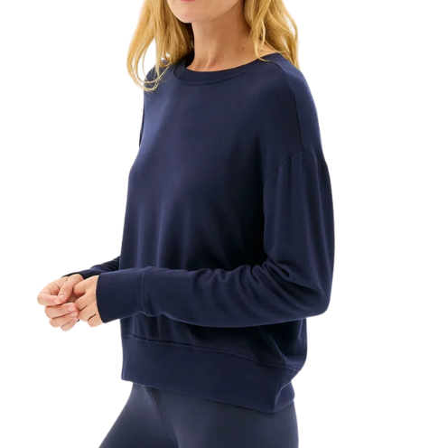 Sonja Fleece Sweatshirt Indigo