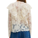 Sansa Lace Blouse Vanilla