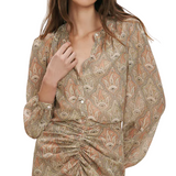 Ashlynn Top Stone Khaki