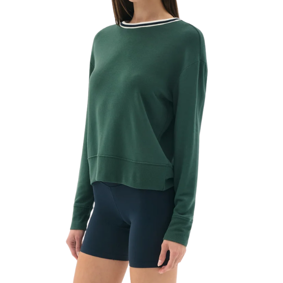 Sonja Fleece Sweatshirt Military