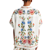 Stitched Garden Off White Blouse