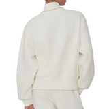 Klaudia Fleece Jacket Egret