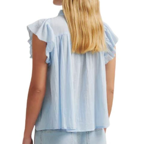 Gaya Cashmere Blue Top