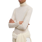 Wool Jersey Rollneck Cream