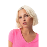Sonoma Tee Raw Hem Fluo Pink