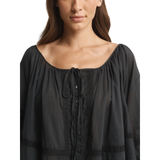 La Lune Blouse Black