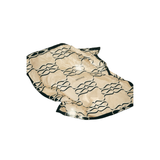 Silk Twill Scarf Monogram Cream