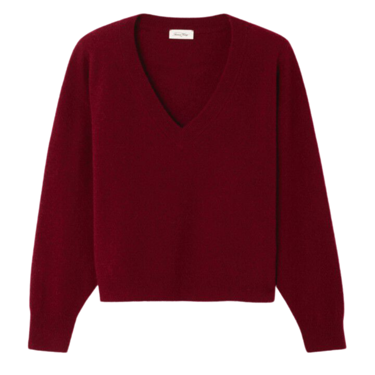 Raxon V Neck Cherry