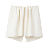Rouched Tube Top White