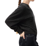 Raxon V Neck Black