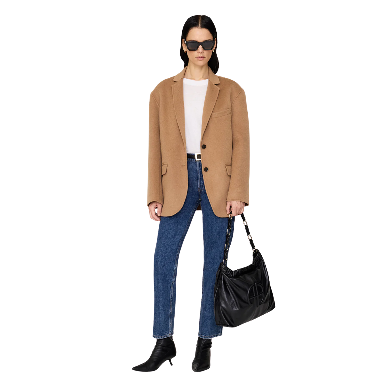 Quinn Blazer Camel Cashmere Blend