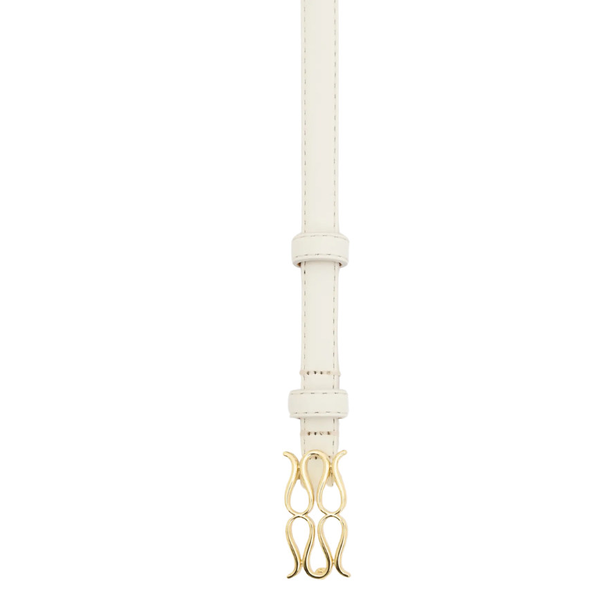 Mini Monogram Belt Vanilla