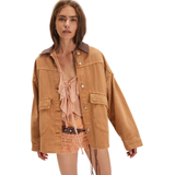 Lemon Denim Jacket Meerkat