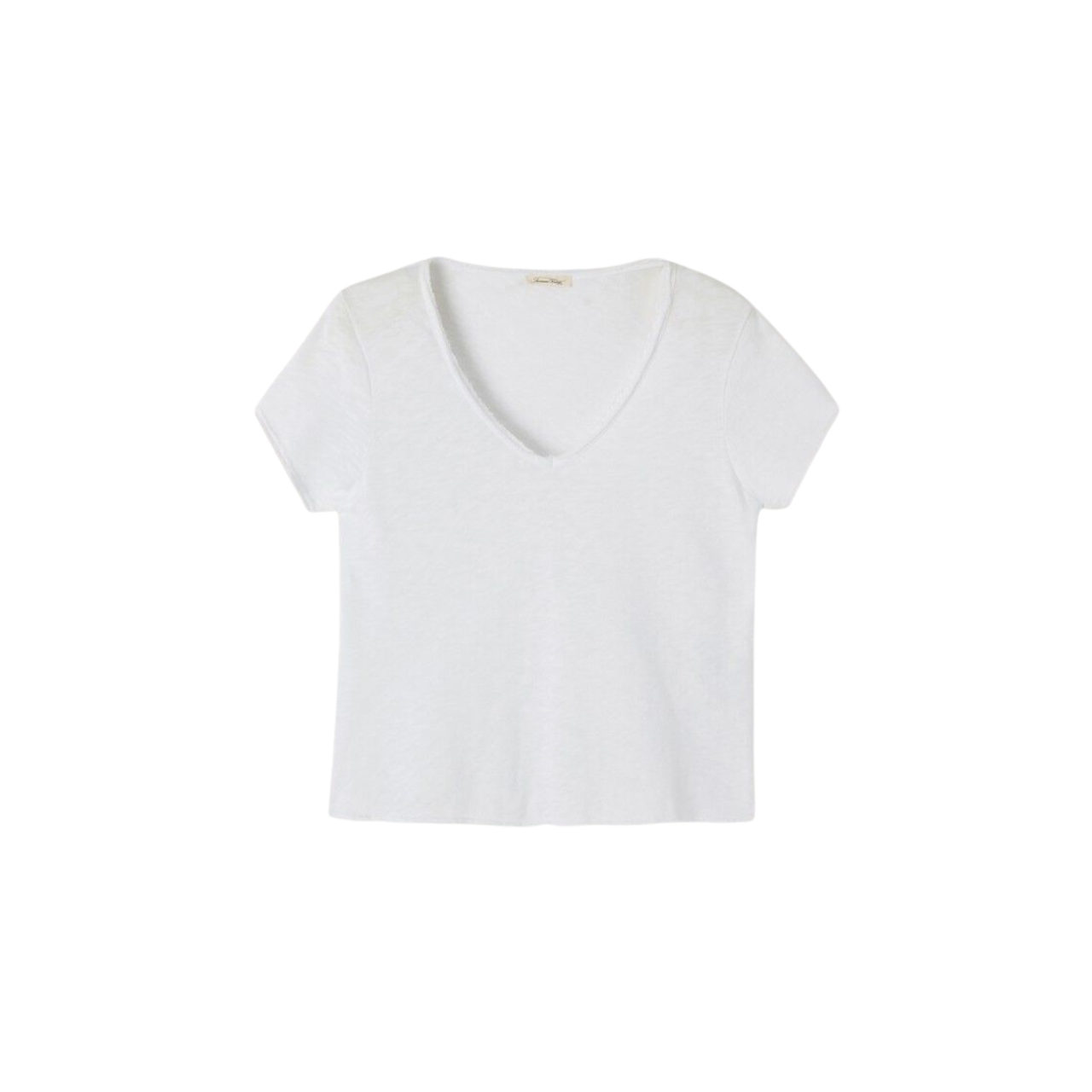 Sonoma Tee Raw Hem White