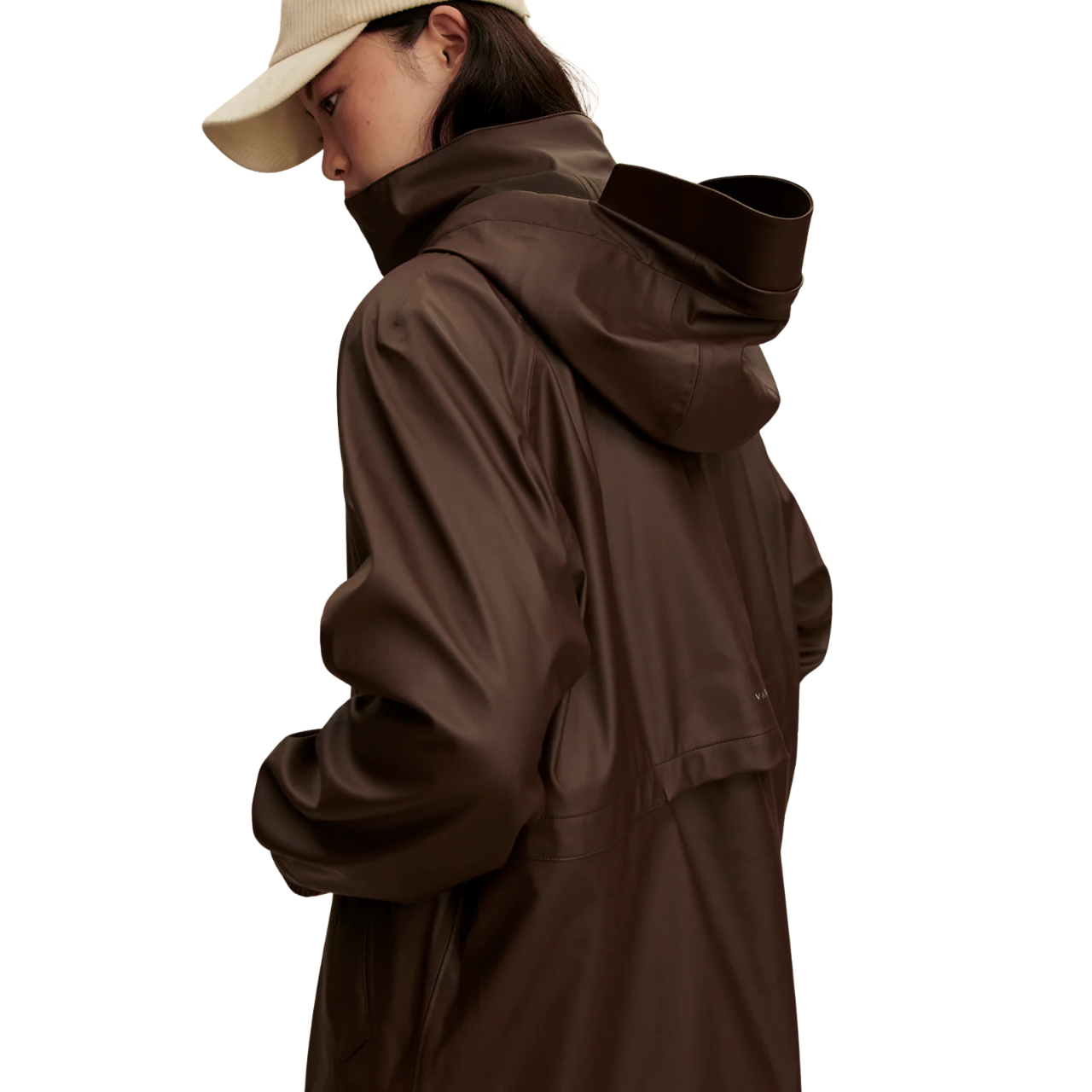 Kirsten Rain Coat Truffle
