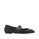 Uma Eyelet Nappa Leather - Black