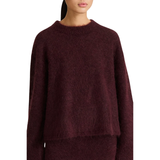 Niclas Short Sweater Bordeax