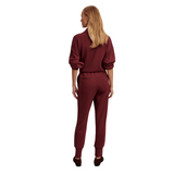 Slim Cuff Pant 25 Maroon