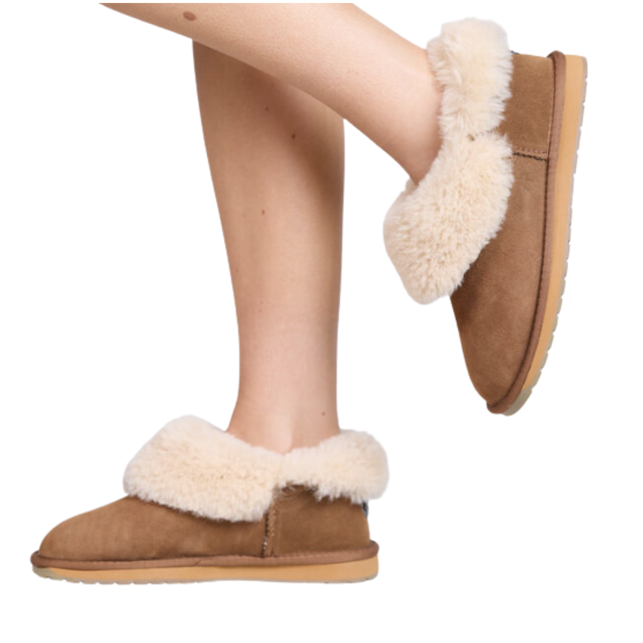 Platinum Mintaro Chestnut Slippers