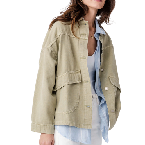 Lemon Denim Sage Barn Jacket