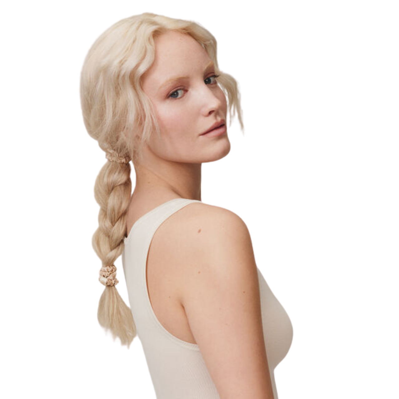 Back To Basis Skinny Scrunchies Blonde