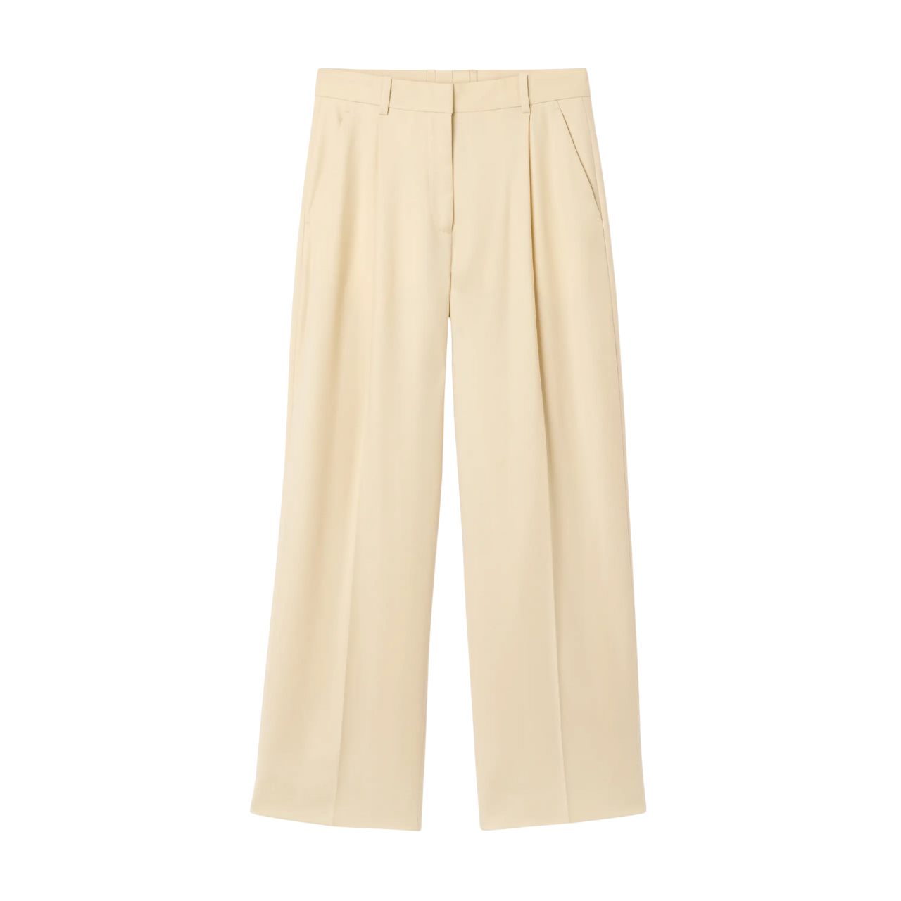 Relaxed Wool Trouser SandBeige