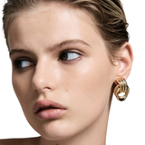 Mini Knot Earring Gold
