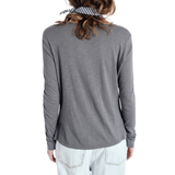 Jacksonville LS UNeck Tee Metal