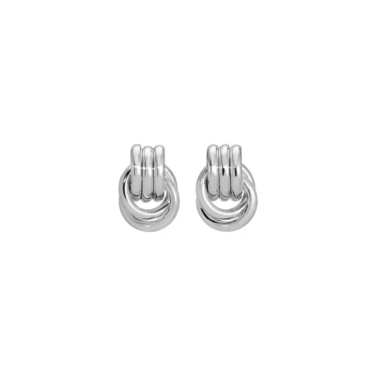 Baby Knot Earring Silver