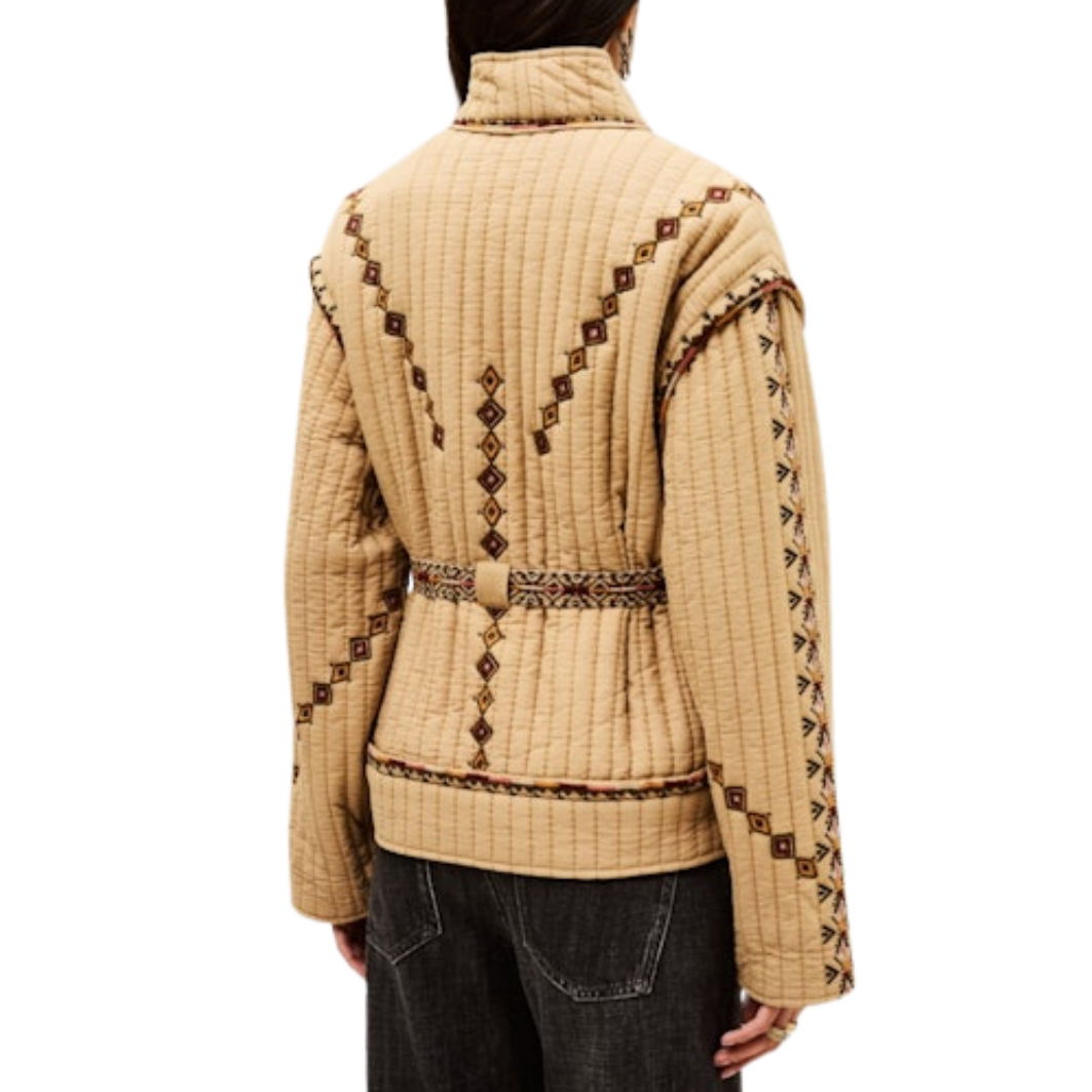 Cocoon Jacket Camel