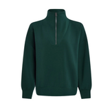 Hawley Half Zip Sweat Pine