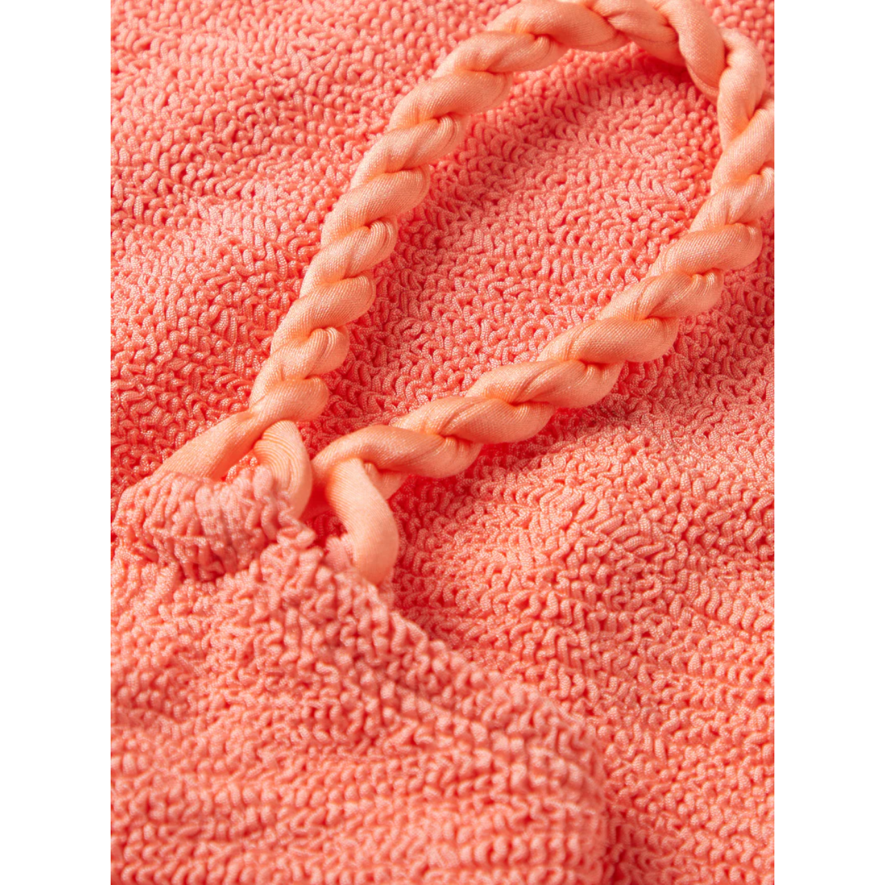 Phoebe Bikini Metallic Coral