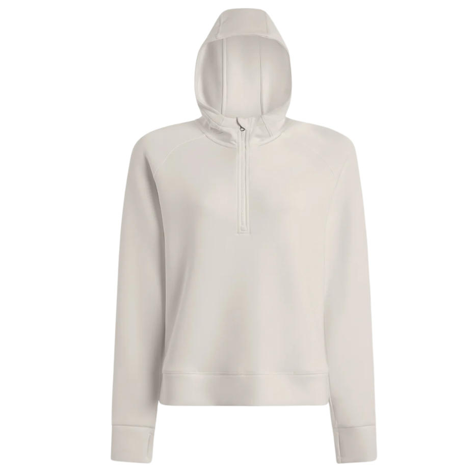 Karo Half Zip Midlayer White