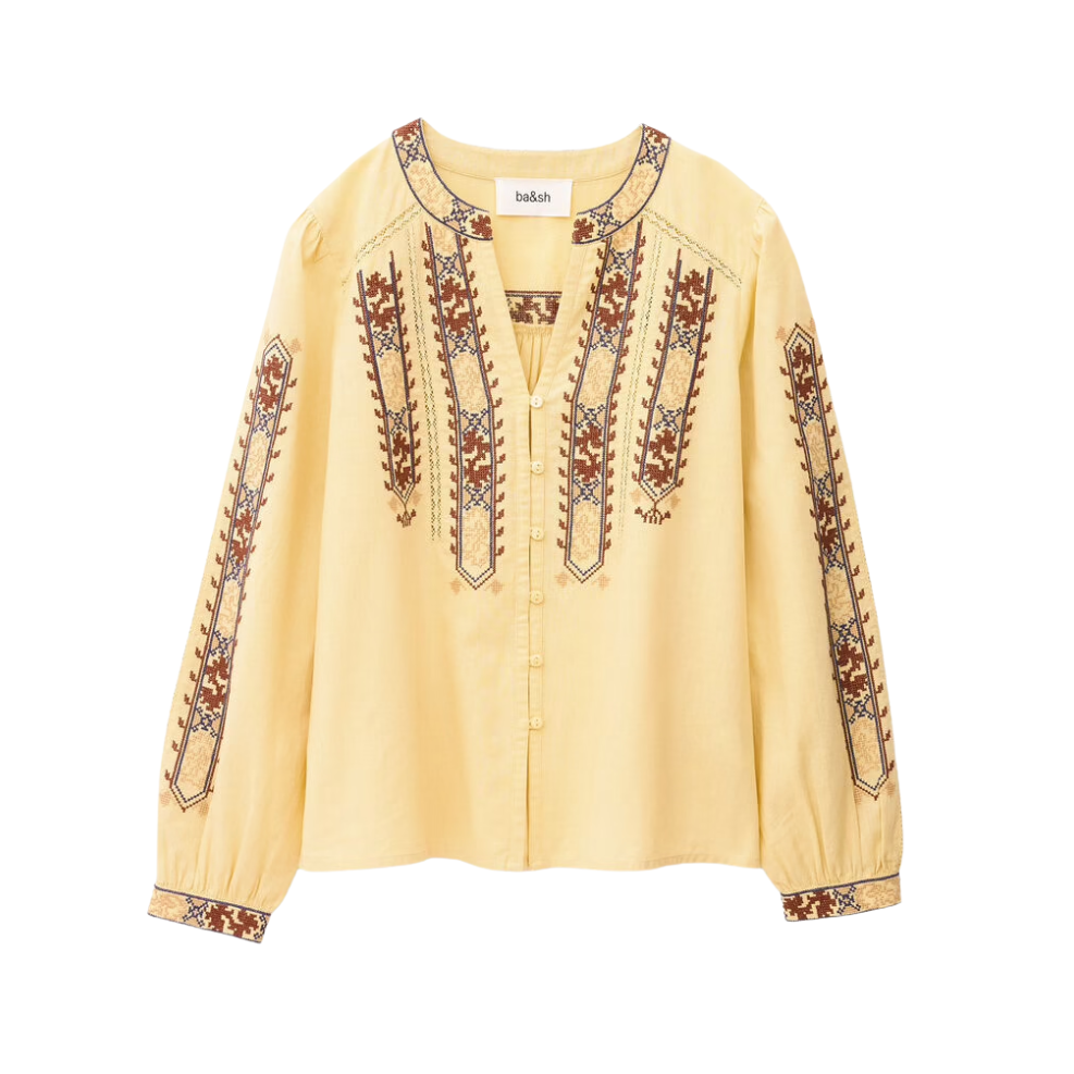 Faustine Blouse Vanille